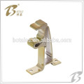 decor single or double aluminum curtain rod bracket